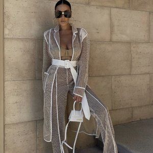 JLUXLABEL TAN/TAN BEXLEY COAT * NWT * SMALL